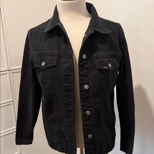 Lee Women's Classic Black Jean Jacket